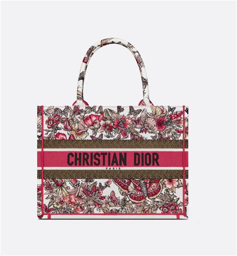 dior butterfly book tote